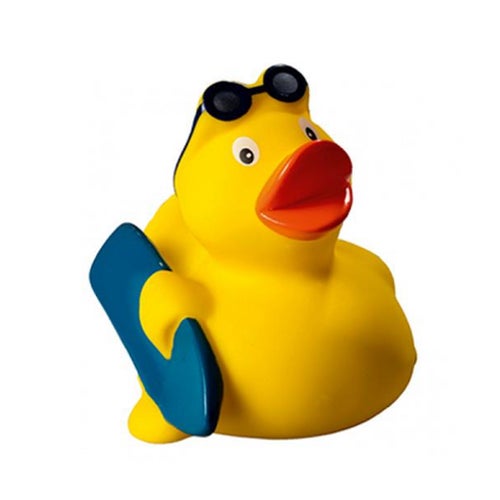 Cute Rubber Duck With Sunglasses Cute Rubber Duck Poster | TeeShirtPalace